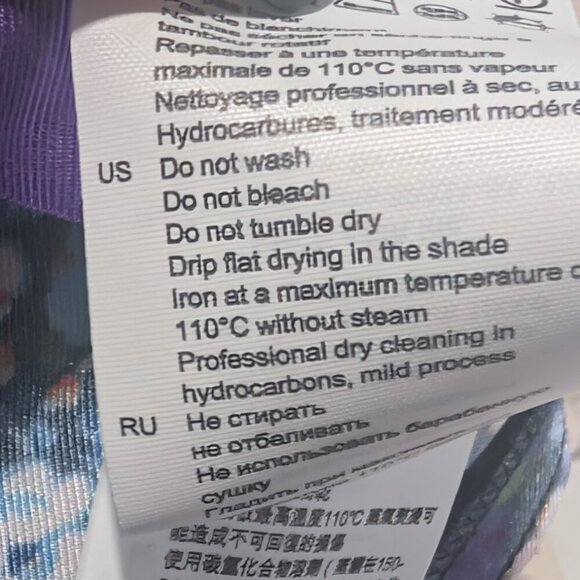 Sandro | Donelo Satin Floral Print Flare Pants In Purple/Blue - Picture 13 of 16